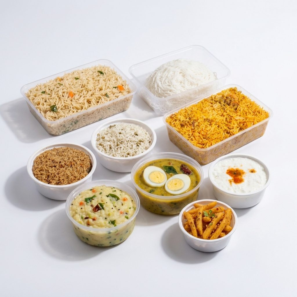 Variety of Tayb Meals dishes to choose from